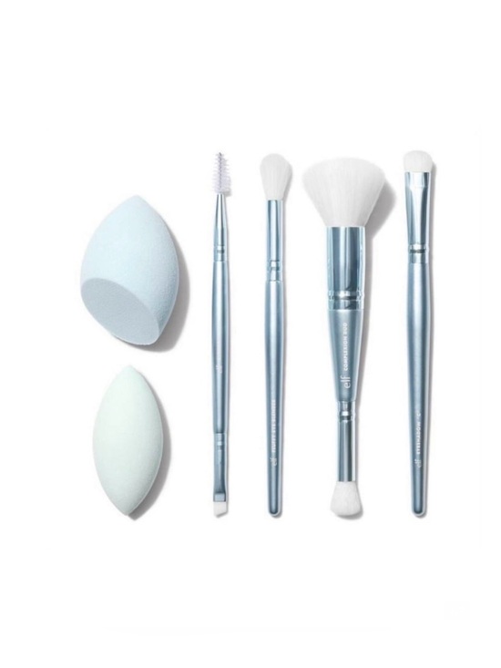 ELF Other - E.L.F SNOW GLOBE 6 PC BLEND & BRUSH SET (NEW WITH TAGS)